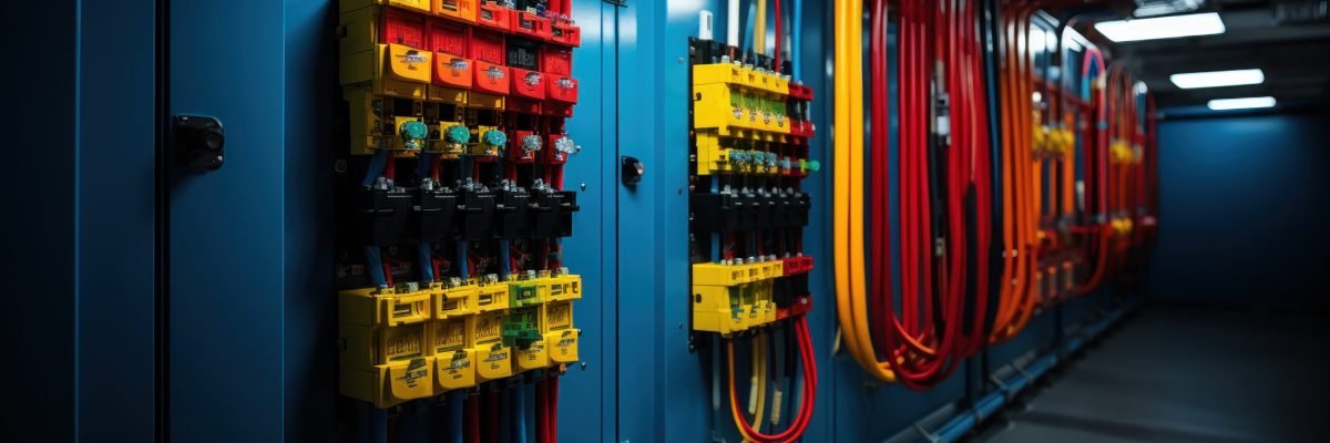 Electrical substation, power distribution network.